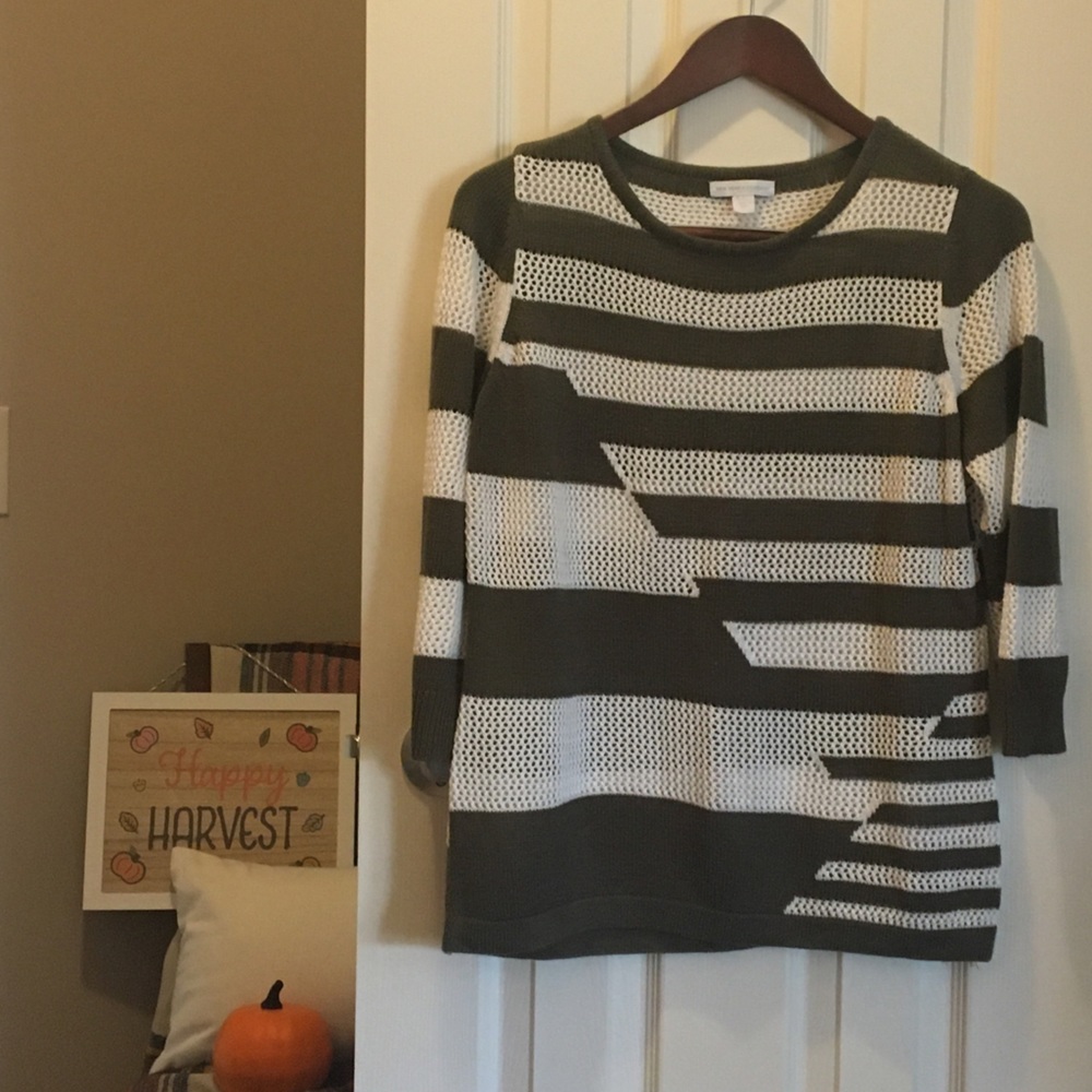 New York & Co Woven Sweater